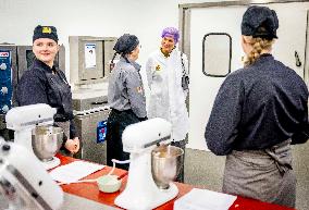 Queen Maxima Visits SVO Food Vocational Training - Houten