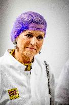 Queen Maxima Visits SVO Food Vocational Training - Houten
