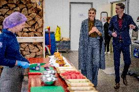 Queen Maxima Visits SVO Food Vocational Training - Houten