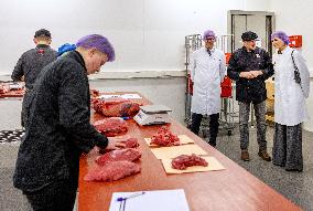 Queen Maxima Visits SVO Food Vocational Training - Houten