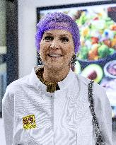Queen Maxima Visits SVO Food Vocational Training - Houten