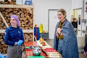 Queen Maxima Visits SVO Food Vocational Training - Houten