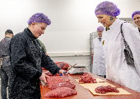Queen Maxima Visits SVO Food Vocational Training Course - Houten