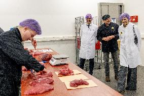 Queen Maxima Visits SVO Food Vocational Training Course - Houten