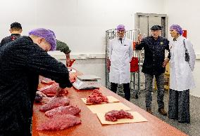 Queen Maxima Visits SVO Food Vocational Training Course - Houten