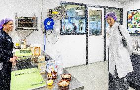 Queen Maxima Visits SVO Food Vocational Training Course - Houten