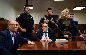 Hearing for Harvey Weinstein ahead of rape and sexual assault trial