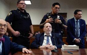 Hearing for Harvey Weinstein ahead of rape and sexual assault trial