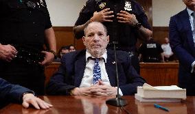 Hearing for Harvey Weinstein ahead of rape and sexual assault trial