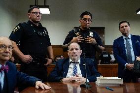 Hearing for Harvey Weinstein ahead of rape and sexual assault trial