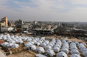 Palestinians Returning To Devastated Northern Gaza