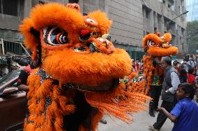 Chinese New Year Celebration In Kolkata, India