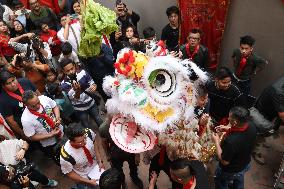 Chinese New Year Celebration In Kolkata, India