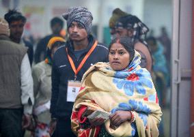 Maha Kumbh Mela Festival In Prayagraj, India