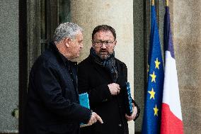 Council Of Ministers At The Elysee Palace
