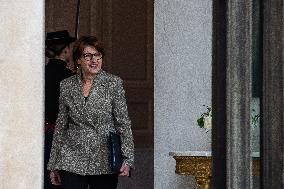 Council Of Ministers At The Elysee Palace