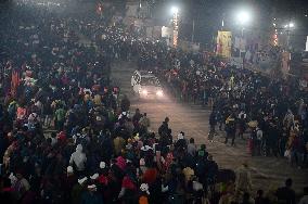 Maha Kumbh Mela Festival In Prayagraj, India