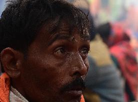 Maha Kumbh Mela Festival In Prayagraj, India