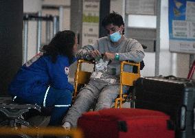Migrants Deported from The USA Arrive in Bogota - Colombia