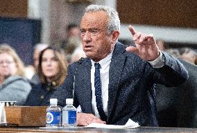 Robert F Kennedy, Jr Confirmation Hearing