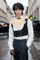 PFW - Valentino Arrivals