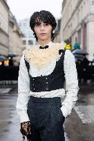 PFW - Valentino Arrivals