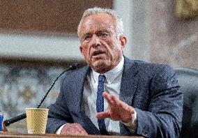 Robert F Kennedy, Jr Confirmation Hearing