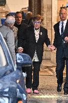PFW Haute Couture Elton John Exits Valentino Show JR