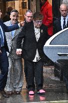 PFW Haute Couture Elton John Exits Valentino Show JR