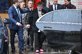 PFW Haute Couture Elton John Exits Valentino Show JR