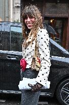 PFW Haute Couture Lou Doillon Exits Valentino Show JR