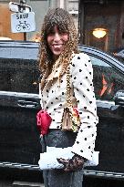 PFW Haute Couture Lou Doillon Exits Valentino Show JR