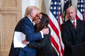 US President Donald Trump signs the Laken Riley Act