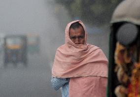 India Winter Fog Weather