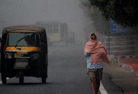 India Winter Fog Weather