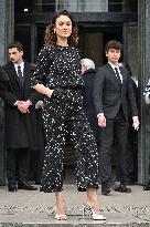 PFW Haute Couture Elie Saab Outside Arrivals JR