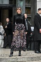 PFW Haute Couture Elie Saab Outside Arrivals JR