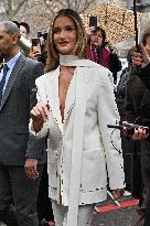 PFW Haute Couture Elie Saab Outside Arrivals JR