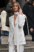 PFW Haute Couture Elie Saab Outside Arrivals JR