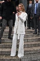 PFW Haute Couture Elie Saab Outside Arrivals JR