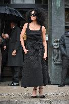 PFW Haute Couture Elie Saab Outside Arrivals JR