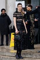 PFW - Elie Saab Arrivals