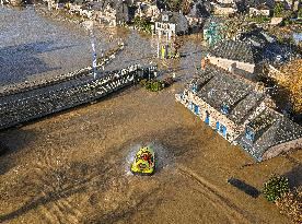 Ille Et Vilaine Hit By Historical Flooding