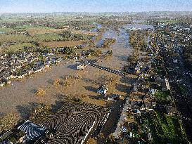 Ille Et Vilaine Hit By Historical Flooding