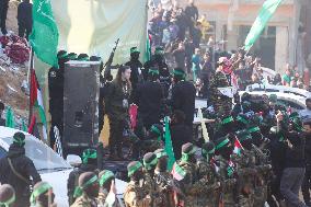 Israeli Soldier Agam Berger Released by Hamas - Gaza