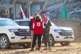 Israeli Soldier Agam Berger Released by Hamas - Gaza