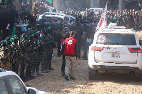 Israeli Soldier Agam Berger Released by Hamas - Gaza