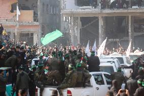 Israeli Soldier Agam Berger Released by Hamas - Gaza
