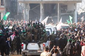 Israeli Soldier Agam Berger Released by Hamas - Gaza