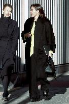 Queen Letizia During A Working Meeting - Madrid